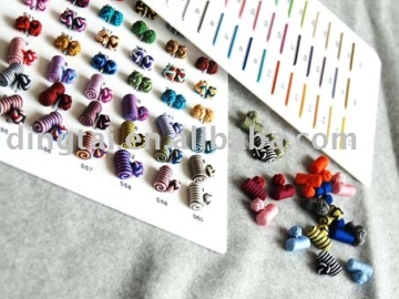 silk knot cufflink