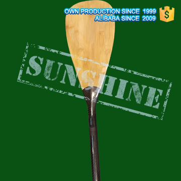 Bamboo Stand Up Boat Paddle Carbon Paddle SUP Paddle