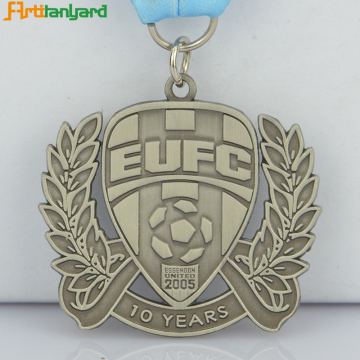 Customized Sports Antique Brass Metal Medal