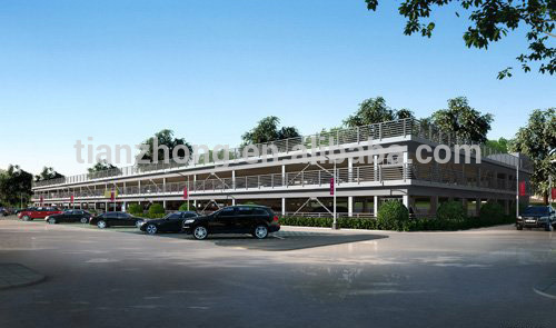 steel structure for car parking building