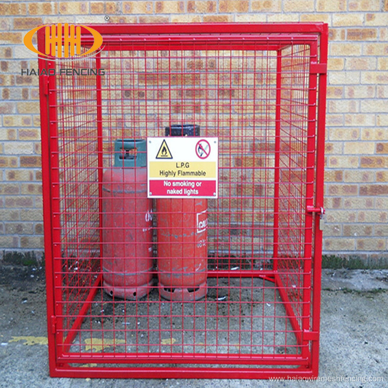 Security gas bottle gas cylinder locker cage