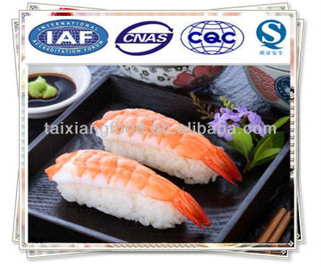 Sushi shrimp with head meat