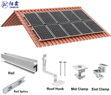 Wholesale Aluminum Solar Mounting System Roof Hook for Pitched Tile Roofs