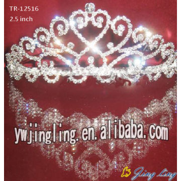 Jingling2015 la nueva moda calidad Corona Tiara de la boda