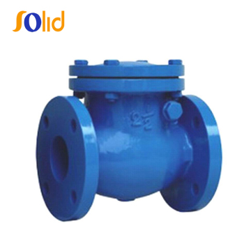 ductile iron flanged ends swing check valves