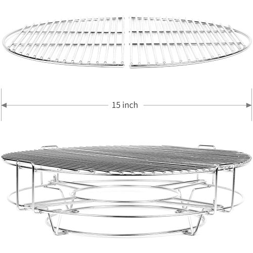 stainless steel portable BBQ grill grate round