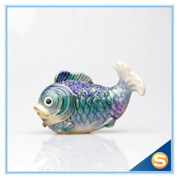 Lovely Fish Shape Decor Box Gift Trinket Box for Jewelries