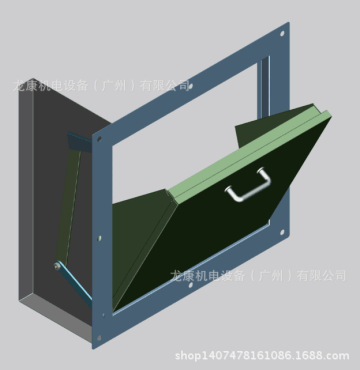 apartment garbage chute and waste chute door