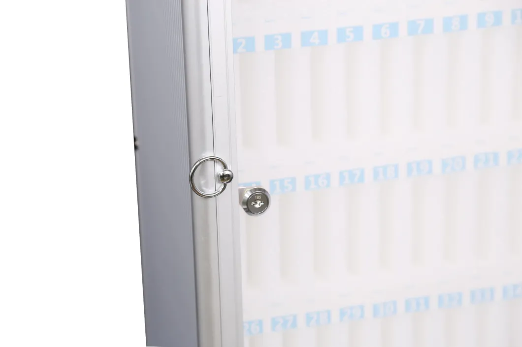 Aluminum Alloy Smart Phone Storage Box Mobile Phone Locker 4*12 Slots Cellphone Chart Cabinet/