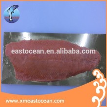 Frozen smoked fish salmon