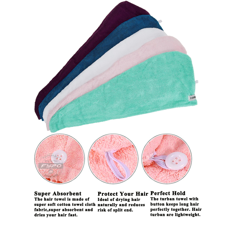 Microfiber Hair Towel Wrap