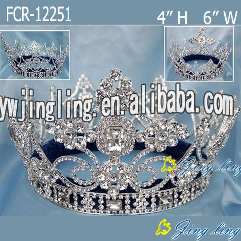 Hot Beauty Queen Full Round Crowns