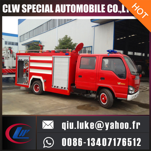 Isuzu 3000liter / 3cbm Water Tank Fire Fighting Truck