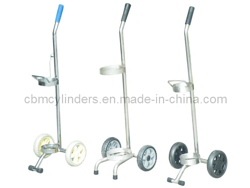 Portable Oxygen Cylinder Trolleys for Small Gas Cylinders