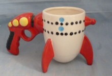 Promotional Gift Ceramic Ray Gun Coffee Mug