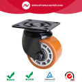 Low Gravity Plate Swivel TPU Caster Wheel