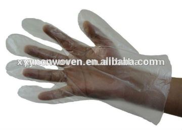 plastic LDPE gloves