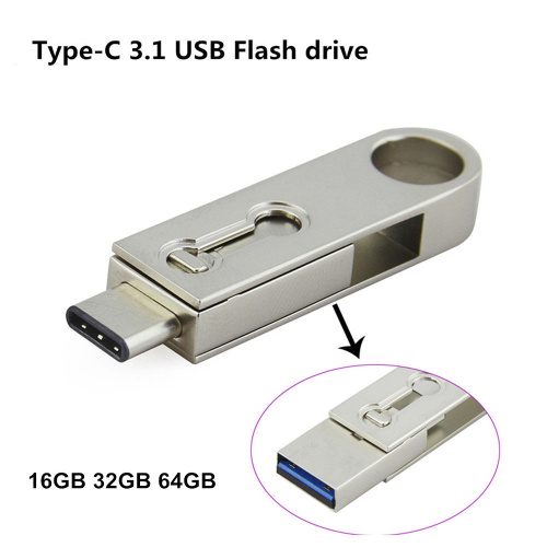 Portable 2 in1 USB3.0 TYPE-C3.1 USB Stick