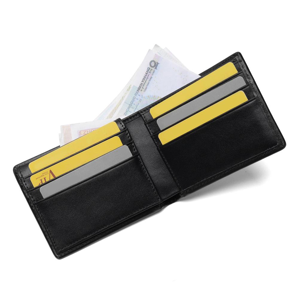 Drop envío de billetera de fibra de carbono de tragamonedas de múltiples tarjetas