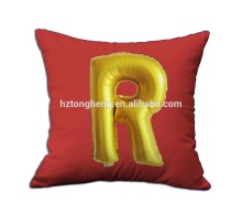 Decorative Digital Printing Linen Throw Pillow
