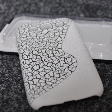 S Line White Cracked Samsung Protective Case For Samsung Galaxy S3 I9300 With Logo Printing