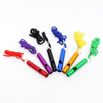 JETSHARK Safety Emergency Whistle - Multifunctional Aluminum Alloy Portable Survival Whistle for Outdoor Adventures