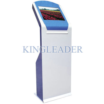 Information Touch Screen Kiosk , Free Standing Public Internet Information Kiosks