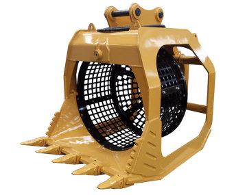 Discount Price 30T Excavator Rotary Screen Bucket
