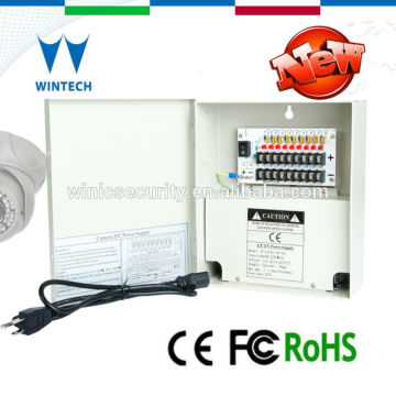 CCTV camera power distribution box