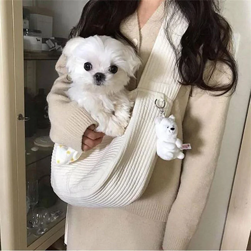 Pet Backpack Go out Portable Pet Bag Crossbody Cat Dog Cat Bag Pet Supplies