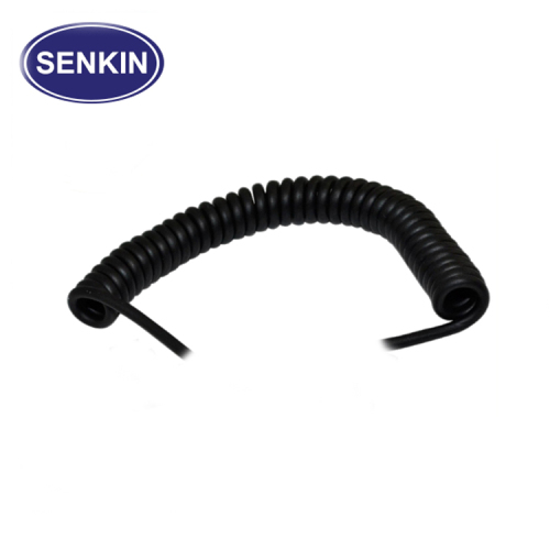 TPU PU Coiled Spiral Truck Extension Cable