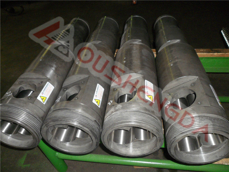 Kunststoffextruder Doppelschneckenzylinder für PVC-Rohr und Schaumstoff Zhoushan Hersteller COLMONOY Stellite BIMETALLIC