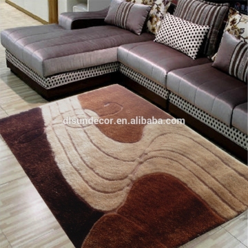 3d modern design polyester shaggy carpet