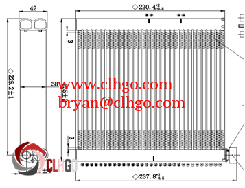 coil evaporator/car ac cooling coil For CHEVROLET SPARK 12'