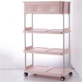 4 Tier Duurzame Impact en Roestbestendige Plastic Shelves