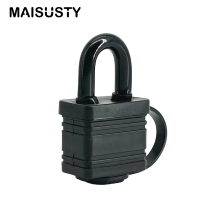 Plastic Shell Rubber Cover Waterproof Laminated Padlock