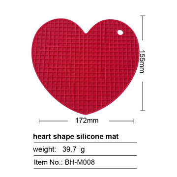 Heart Shape Silicone Mat