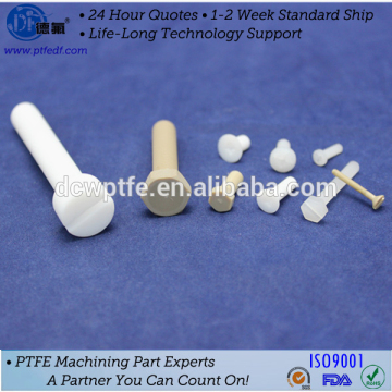 teflon screw custom Thread type