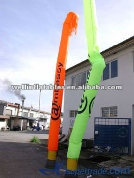 single leg inflatable air tube / wind man / inflatable sky man