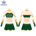 Uniformi sublimate di cheerleader di cristalli AB