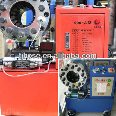 high quality and long use life tube crimper machine hydraulic