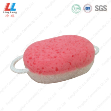Attractive foaming durable bath sponge
