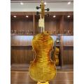 Full Size Professional Handmade Nature Flamed Oil Painting Violin