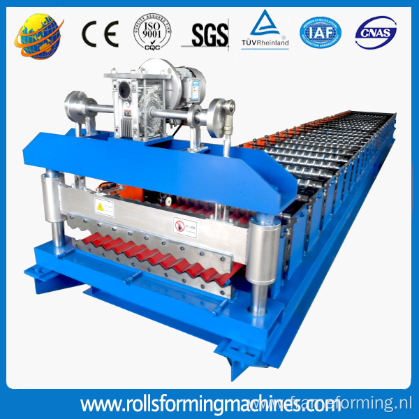 Automatic Galvanized Tile Roofing Roll Forming Machine