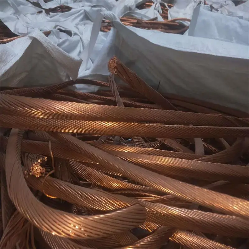 China High Quality 99.99% Copper Wire Scrap for National Defense Industries