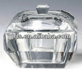 square shape crystal jewelry box