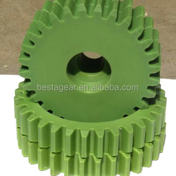 Plastic Double Spur Gear for Electric Motors