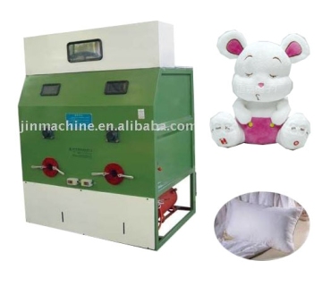 Plush toy stuffing fiber machine