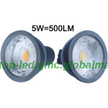 4000V hi-pot test 5w 500lm GU10 dimmable COB led bulb