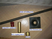 R32N Self-drilling hollow bars